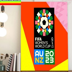 FIFA Women’s World Cup 2023 FIFAWWC Logo Home Decor Poster Canvas
