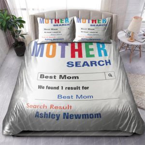 Funny Custom Best Gift To Mom Bedding Set