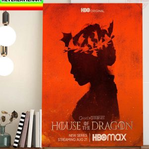 Game Of Thrones House Of The Dragon On HBO Max Home Decor Poster Canvas