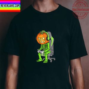 Gaming Halloween Jack Skeleton Unisex T-Shirt