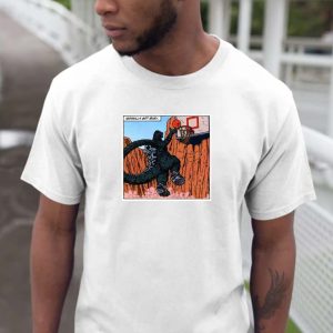 Godzilla Got Busy Slam Dunk King of Court Unisex T-shirt