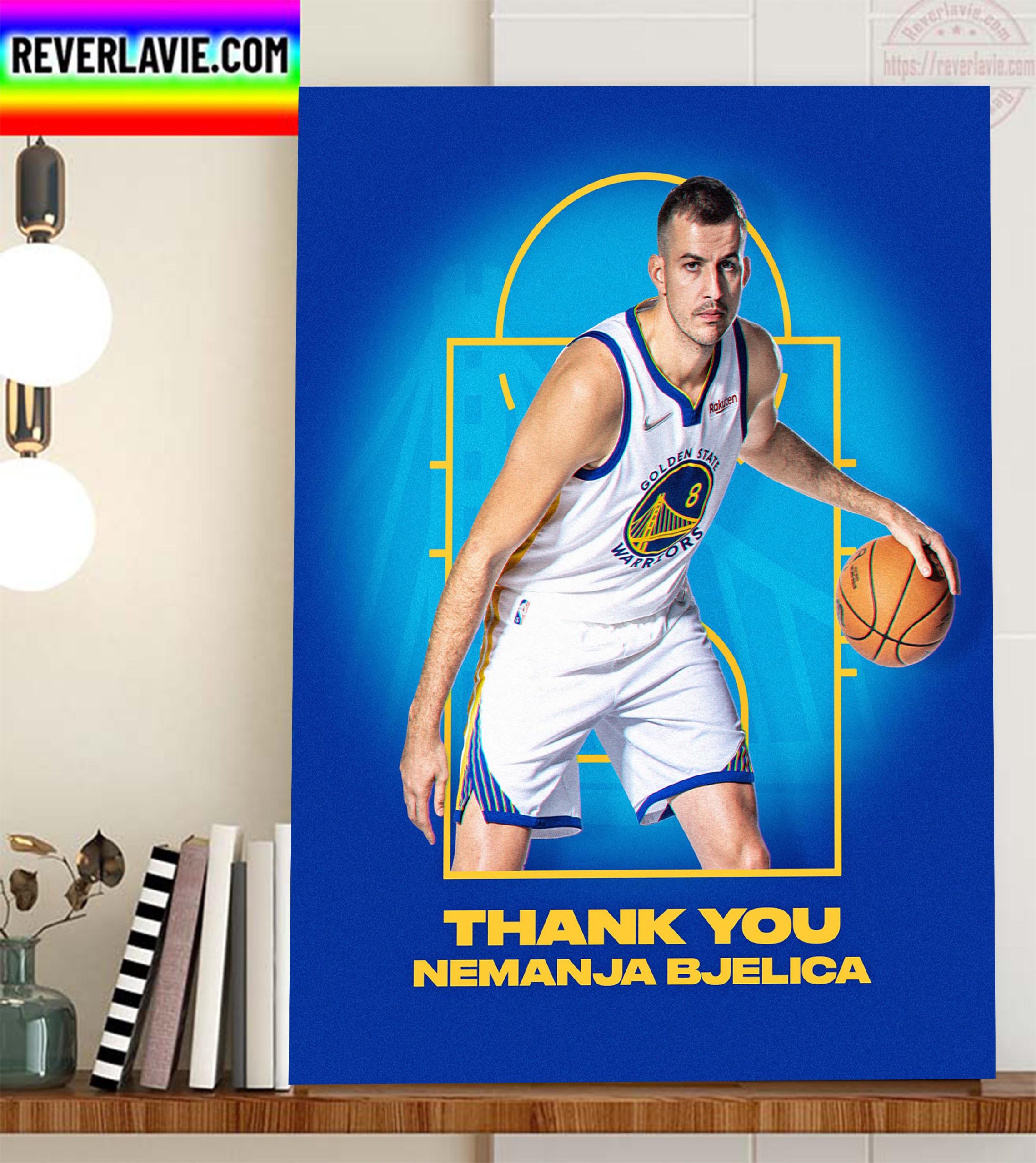 Golden State Warriors Thank You Nemanja Bjelica Home Decor Poster Canvas Golden State Warriors Thank You Nemanja Bjelica Home Decor Poster Canvas