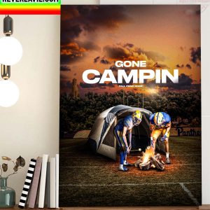 Gone Campin Fall Camp 2022 Home Decor Poster Canvas