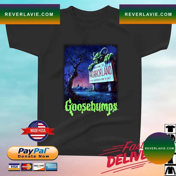 Goosebumps Horrorland Hallowwen Vintage T-Shirt