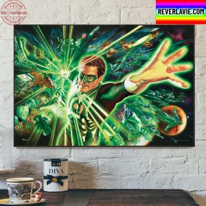 Green Lantern Series In HBO Max Home Decor Poster Canvas