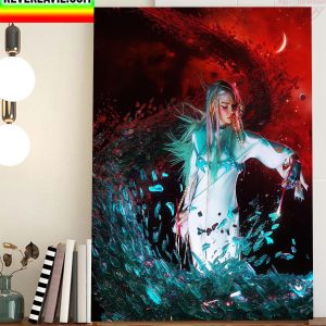 Grimes Painting Dragons For Vogue China Home Decor Poster Canvas