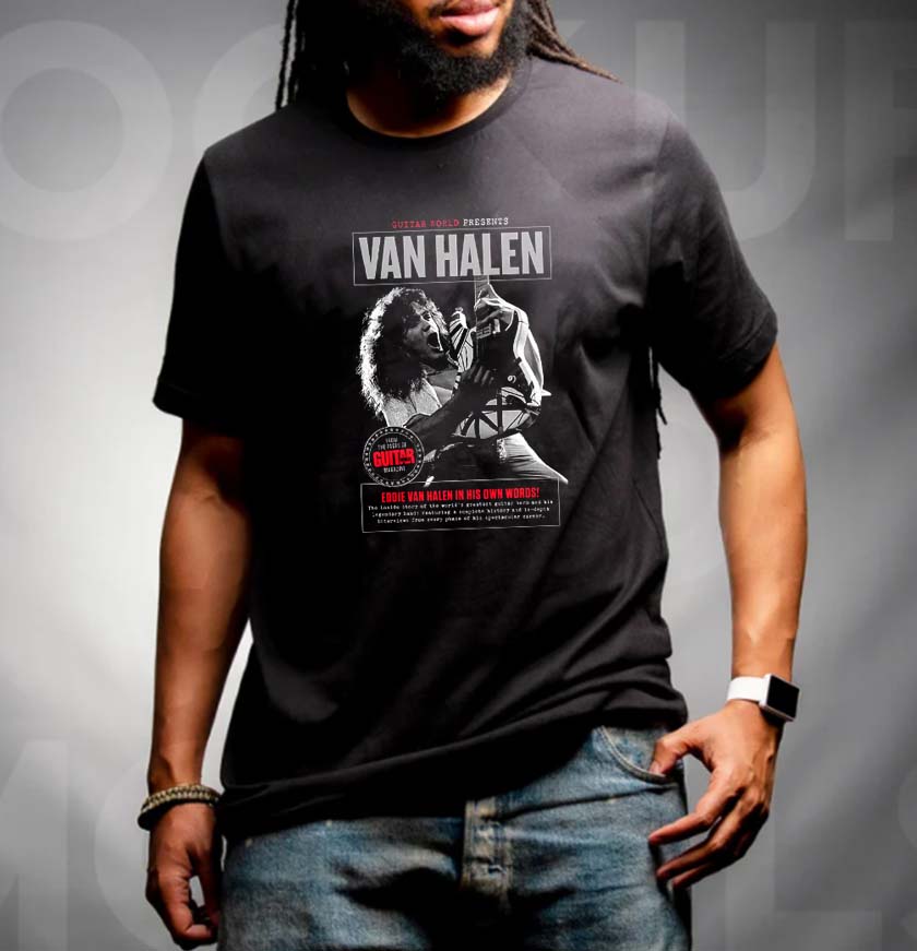 Guitar World Presents Van Halen Unisex T-shirt Guitar World Presents Van Halen Unisex T-shirt