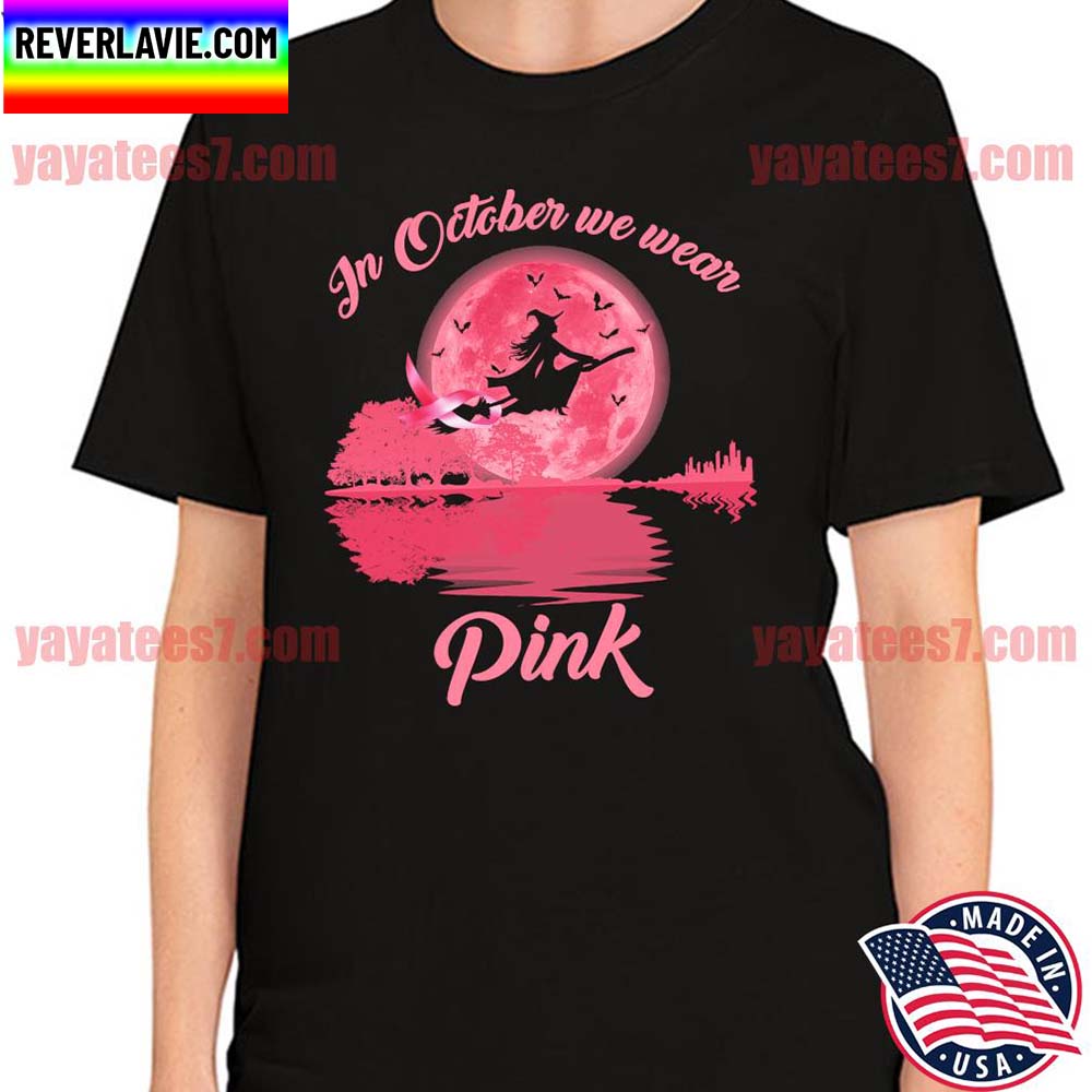 Guitar water reflection In October we wear Pink Breast Cancer T-shirt Guitar water reflection In October we wear Pink Breast Cancer T-shirt