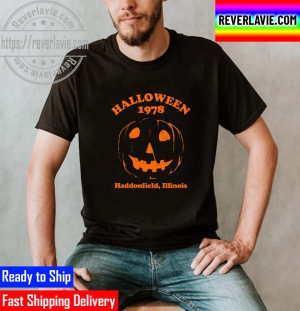 Halloween 1978 Holiday Spooky Myers Pumpkin Haddonfield Unisex T-Shirt