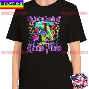 Halloween It’s just a bunch of Hocus Pocus leopard T-shirt