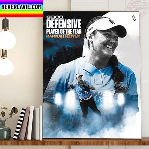 Hannah Flippen Is 2022 Geico Defensive Player Of The Year Home Decor Poster Canvas