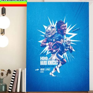Hard Knocks With The Detroit Lions On HBO Max Home Decor Poster Canvas