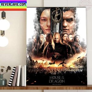 House Of The Dragon Fire Will Reign Ep2 Home Decor Poster Canvas