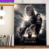 House Of The Dragon Fire Will Reign Home Decor Poster Canvas