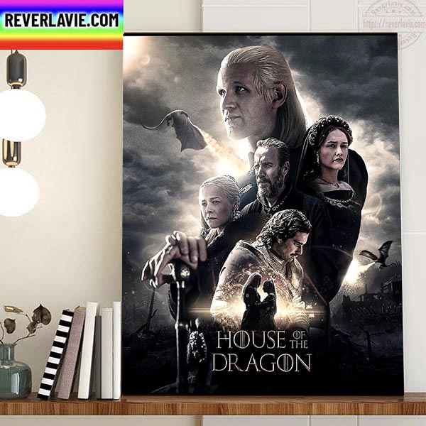 House Of The Dragon Poster Movie Episode 2 Home Decor Poster Canvas House Of The Dragon Poster Movie Episode 2 Home Decor Poster Canvas