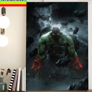 Hulk World Breaker Fan Art Movie Home Decor Poster Canvas