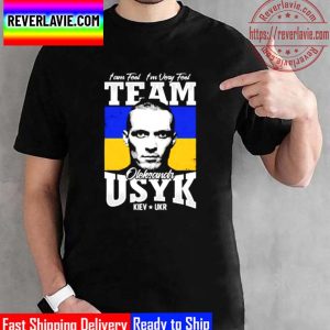 I Am Feel Im Very Feel Team Of USYK Boxing Unisex T-Shirt