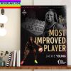 Jackie Young Is Most Improved Player Home Decor Poster Canvas