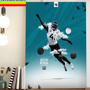 Jacksonville Jaguars Uniform Reveal Home Decor Poster Canvas
