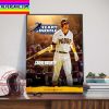 Justin Verlander MLB Ranks Among Qualified Starters Home Decor Poster Canvas