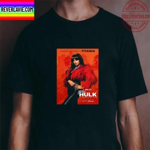 Jameela Jamil Is Titania In She Hulk Marvel Studios Unisex T-Shirt