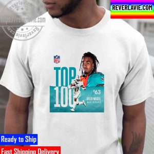 Jaylen Waddle In The NFL Top 100 Players Of 2022 Unisex T-Shirt