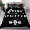 Jesus Is My Spotter Bedding Sets