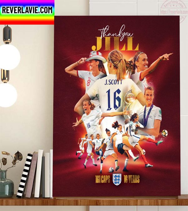 Jill Scott Retirement From Football England Home Decor Poster Canvas