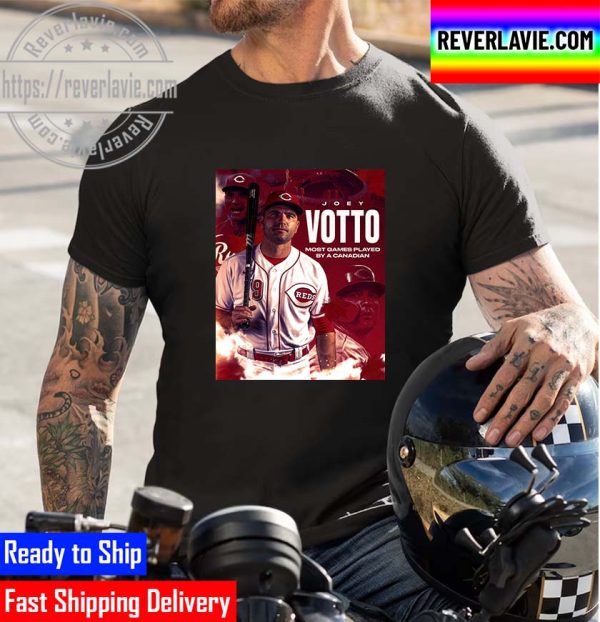 Joey Votto Most Games Played By A Canadian Unisex T-Shirt