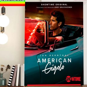 Jon Bernthal In American Gigolo Official Poster Home Decor Poster Canvas