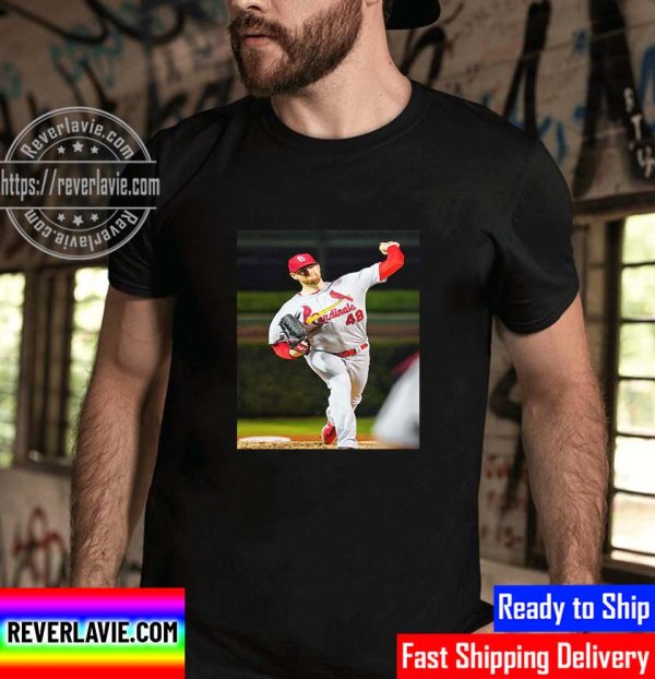 Jordan Montgomery St Louis Cardinals First Career Complete Game Unisex T-Shirt