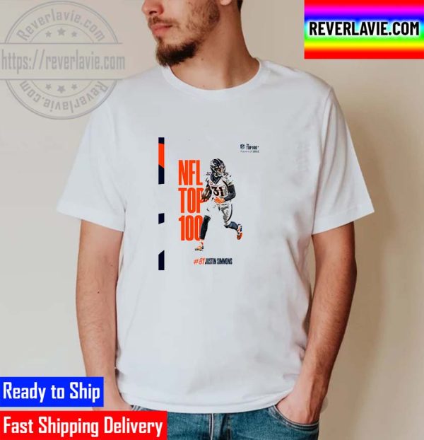Justin Simmons In The NFL Top 100 Players Of 2022 Unisex T-Shirt