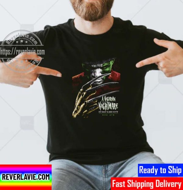 Kamaru Usman A Nigerian Nightmare In Salt Lake City UFC 278 Unisex T-Shirt