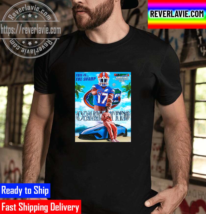 Kamran James Committed Florida Gators Football Unisex T-Shirt Kamran James Committed Florida Gators Football Unisex T-Shirt