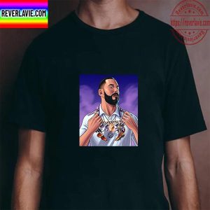 Karim Benzema Adds UEFA Mens Player Of The Year Trophy To Collection Unisex T-Shirt
