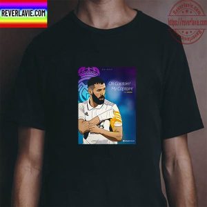 Karim Benzema Captain Real Madrid Unisex T-Shirt