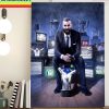 Karim Benzema Adds UEFA Mens Player Of The Year Trophy To Collection Home Decor Poster Canvas