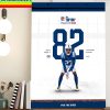 Kamran James Committed Florida Gators Football Home Decor Poster Canvas