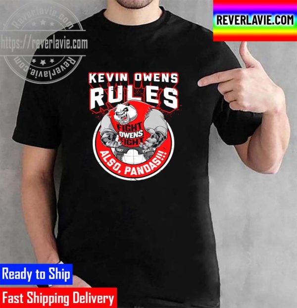 Kevin Owens Also Pandas Unisex T-Shirt