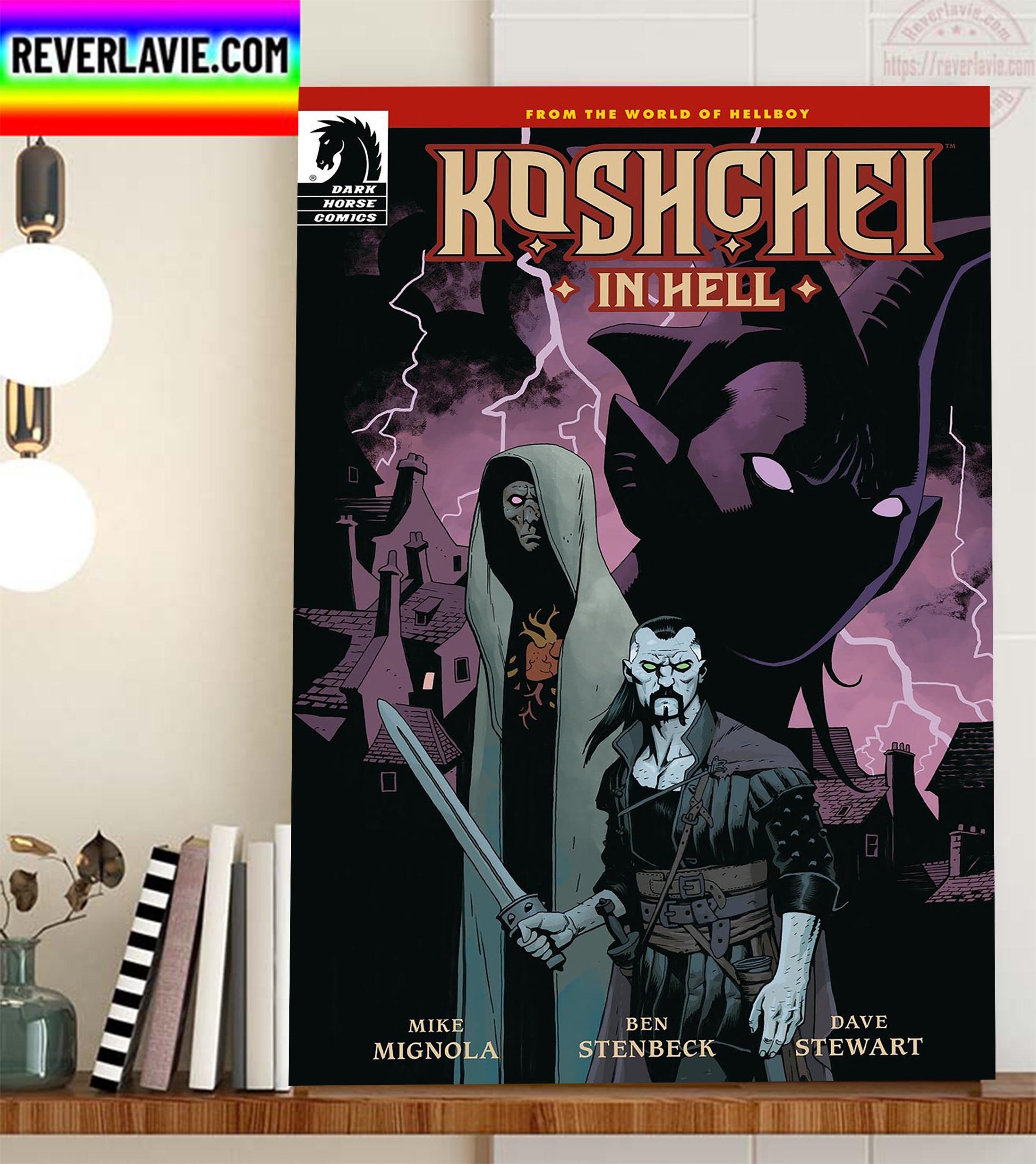 Koshchei In Hell Fan Art In Dark Horse Comics Home Decor Poster Canvas Koshchei In Hell Fan Art In Dark Horse Comics Home Decor Poster Canvas