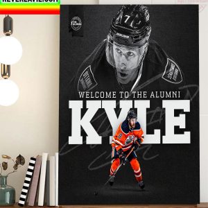 Kyle Turris Retirement NHL and Welcome To The NHL Alumni Association Home Decor Poster Canvas