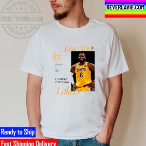 LeBron James Contract Extension With Los Angeles Lakers Unisex T-Shirt
