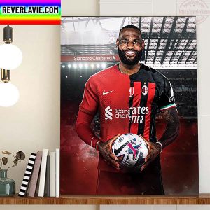 LeBron James Football Club Investor Home Decor Poster Canvas