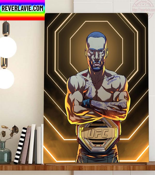 Leon Edwards In UFC 278 Shocks The World Home Decor Poster Canvas