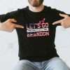 Let’s Go Brandon Trump American Flag Sunglasses Unisex T-Shirt