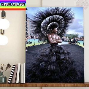 Lil Nas X Stopped The Black Carpet Home Decor Poster Canvas