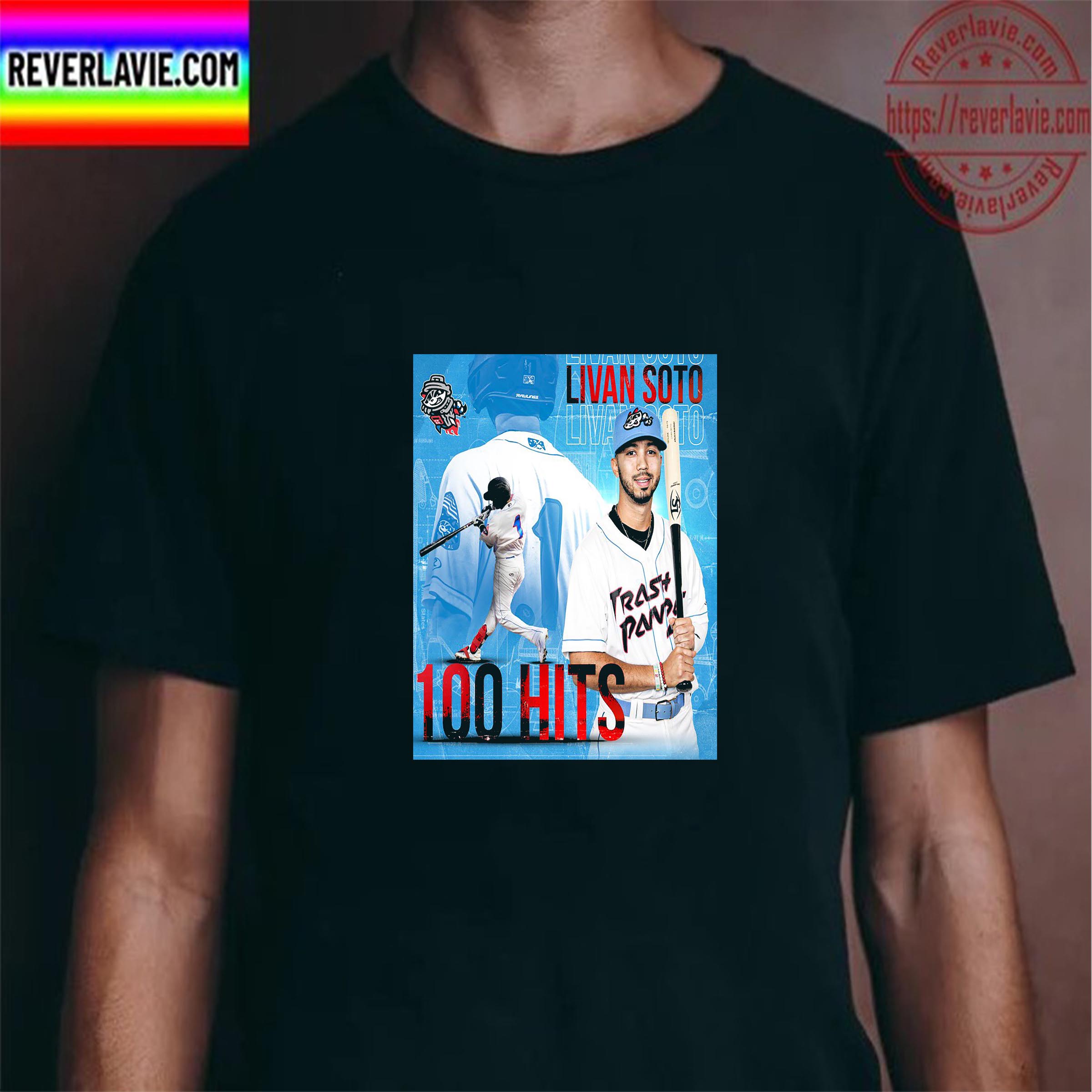 Livan Soto 100 Hits in Trash Panda Unisex T-Shirt Livan Soto 100 Hits in Trash Panda Unisex T-Shirt