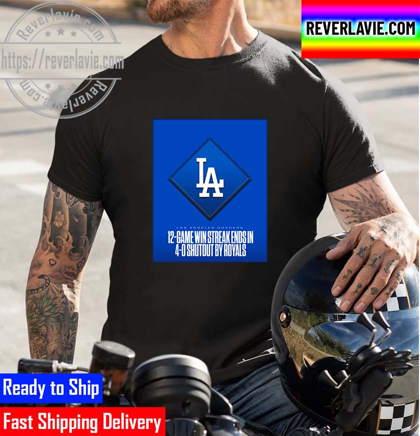 Los Angeles Dodgers Win 12 Straight Games Unisex T-Shirt Los Angeles Dodgers Win 12 Straight Games Unisex T-Shirt