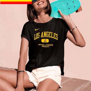 Los Angeles Lakers Nike Essential Heritage Performance T-Shirt