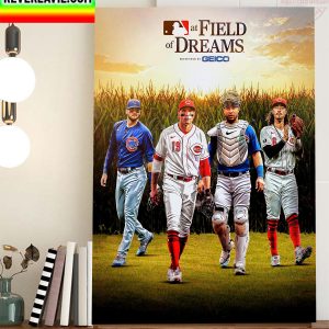 MLB At Field Of Dreams Home Decor Poster Canvas